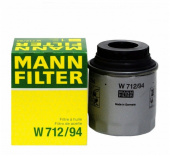 Фильтр масляный для ДВС а/м Mann  W 712/94